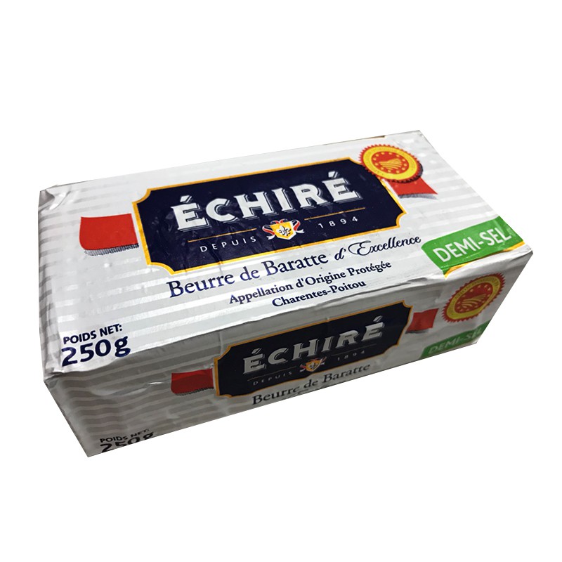 **有效期限:2020.04.06*【運送溫層】此商品一定要低溫保存,僅開放宅配(低溫宅配出貨),無法超取【商品特色】法國頂級奶油ECHIRE BUTTER，香醇濃郁的獨特風味！號稱有奶油界的 LV 