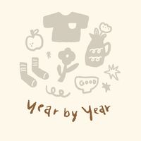 年年Year-客製化姓名貼
