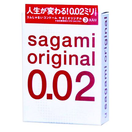 【伊莉婷】Sagami original 相模元祖 002 超激薄 保險套 3入