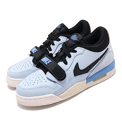 品牌: NIKE型號: CD7069-400Jordan LegacyAir 休閒鞋 喬丹 低筒北卡 魔鬼氈 藍 黑