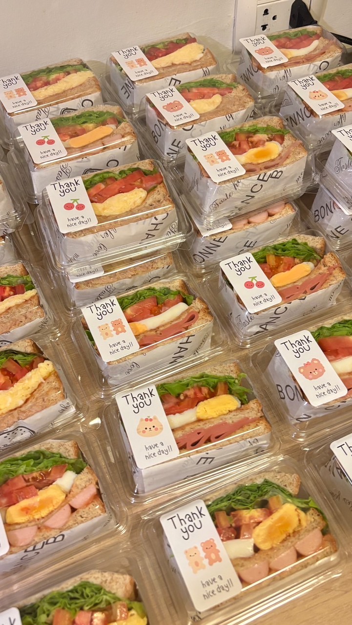 แซนวิช แซนจุยย 🥪💗