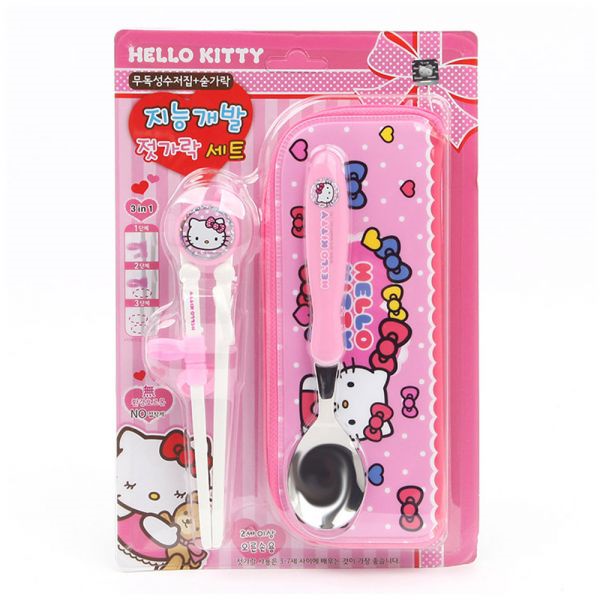 Milano Zoom Hello Kitty智力開發筷子勺套裝