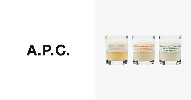 台灣也買得到！法國人氣品牌 A.P.C. 香氛蠟燭正式上市：5 種經典熱銷氣息，價格一次看