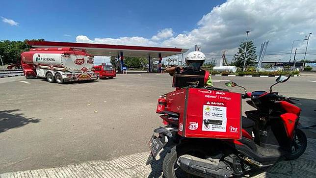 Pertamina memastikan pasokan BBM dan LPG di Jawa Barat aman saat libur Nataru. Foto (Liputan6.com / dok Pertamina)