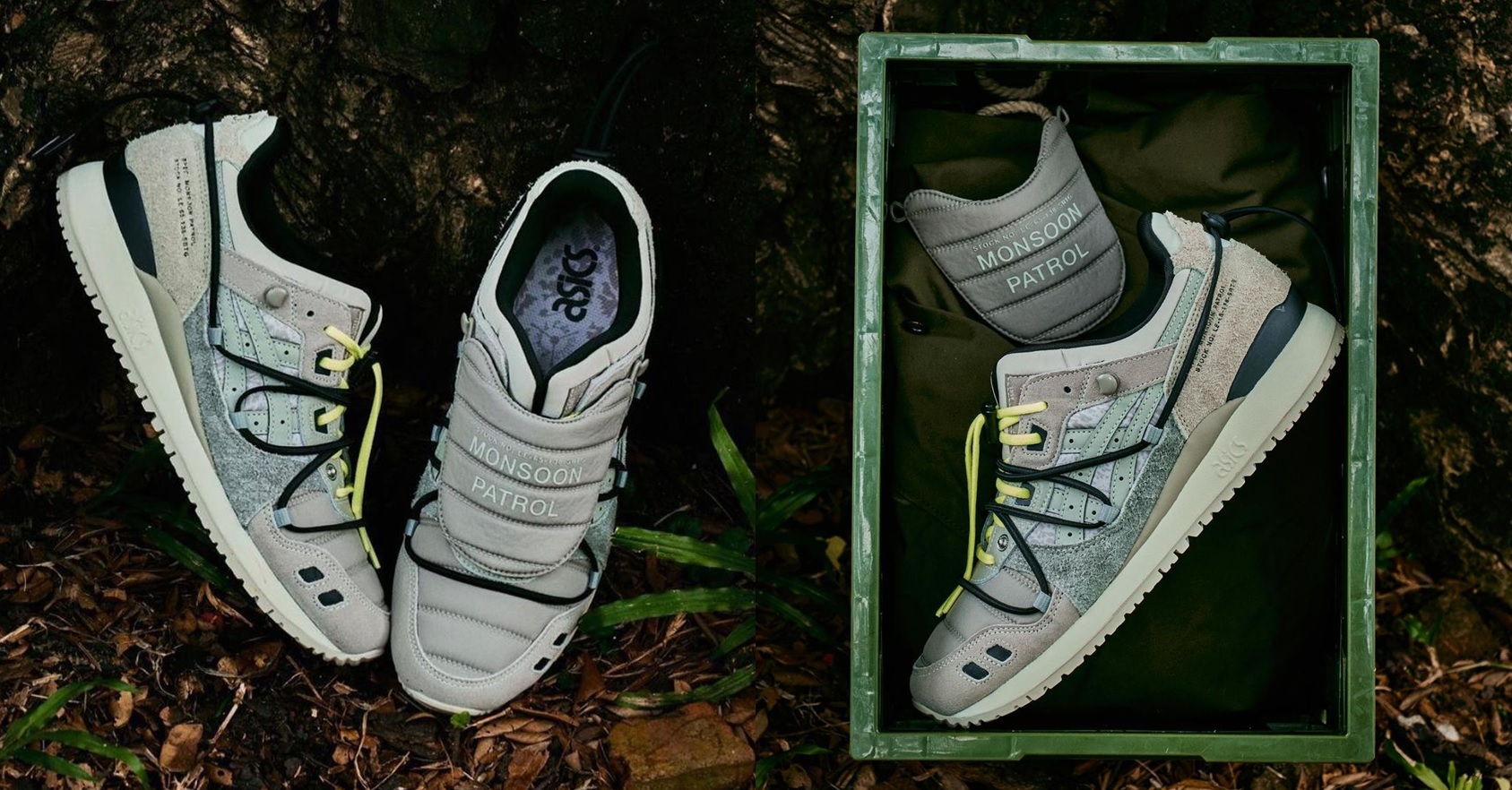 上市速報/ ASICS x STBG x Limited Edt GEL-LYTE III 'Monsoon Patrol