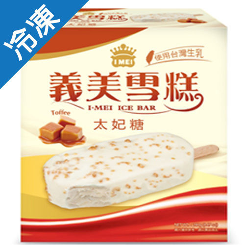 【免運冷凍直送】義美太妃糖雪糕(60g×4支)*6盒