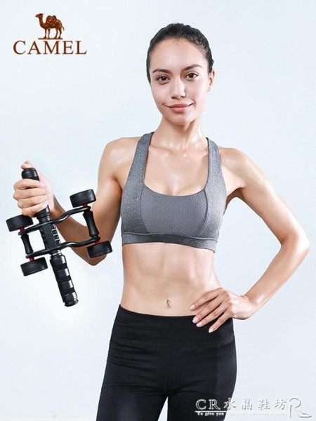 四輪腹肌輪健腹輪男士女瘦腰減腹運動收腹機 CR水晶鞋坊YXS