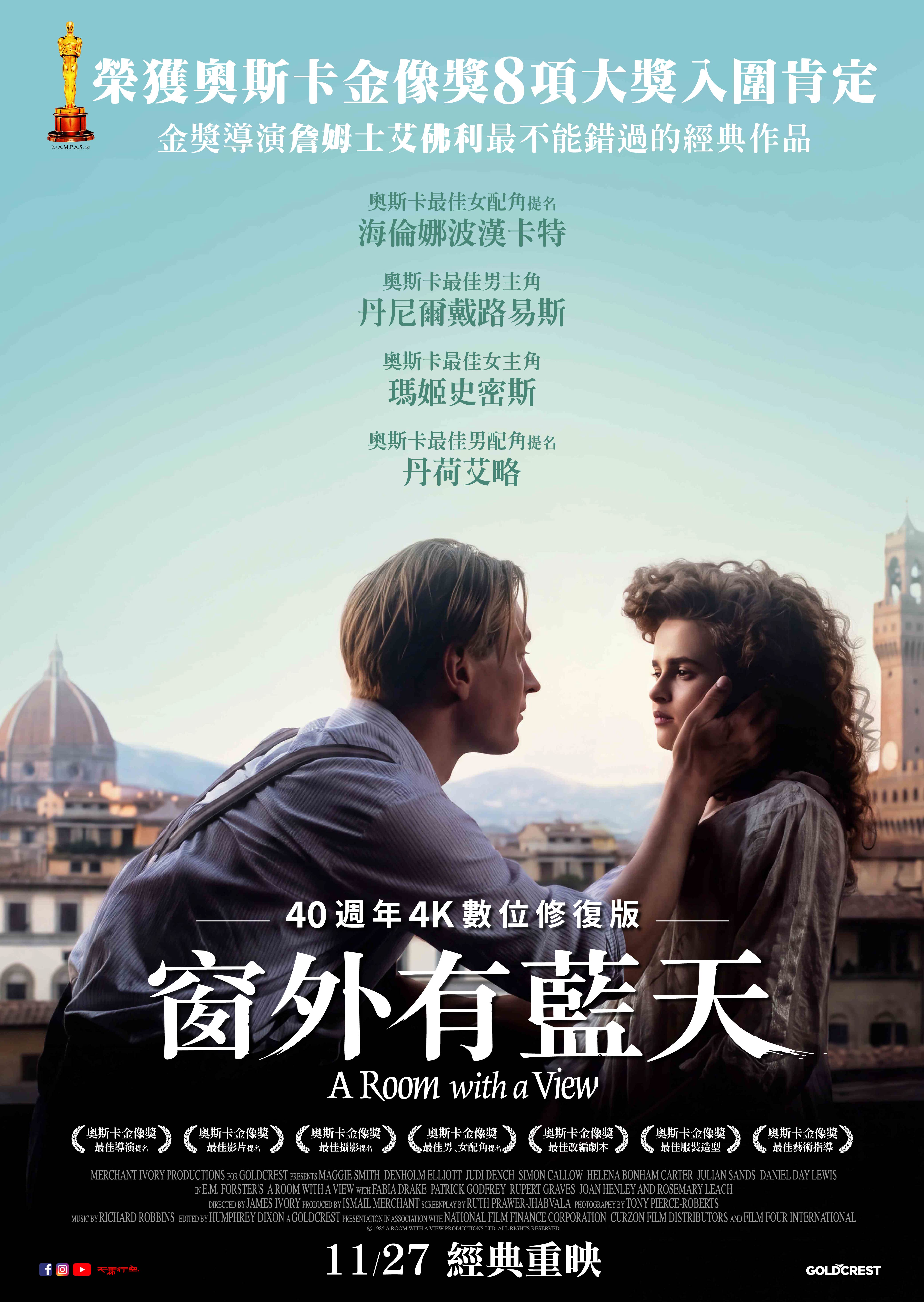 窗外有藍天(4K數位修復版) A Room With A View