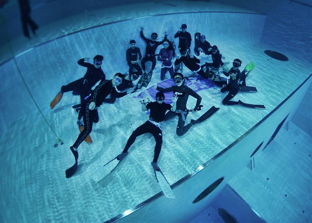 台灣體驗潛水景點-台中潛立方