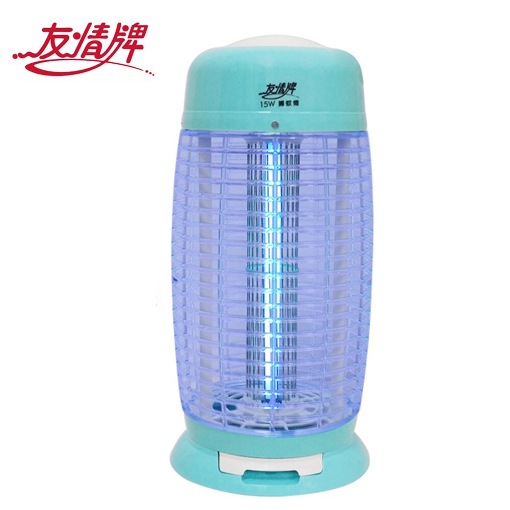 友情牌 15W圓形電擊式捕蚊燈 VF-1522 -商品特色- ◆台灣製造。 ◆SGS設計、製程評鑑取得最新版ISO 9001 認証。 ◆標檢局內銷安規證號R63163。 ◆15W 科技誘蚊燈管效果加倍