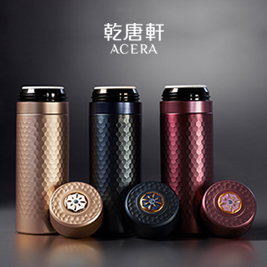 【乾唐軒活瓷】金石保溫杯-施華洛世奇元素 (5色任選)