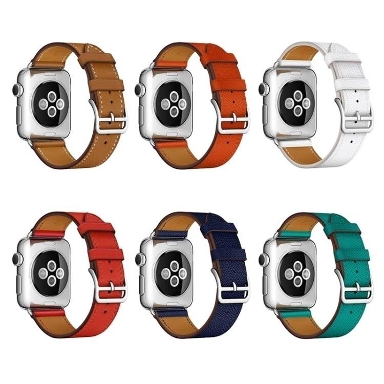 錶帶 適用apple watch4錶帶蘋果手錶帶S4軟真皮iwatch2/3代女男38/42mm1代iphone seriesm