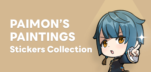 Paimon's Paintings Stickers | LINE STORE