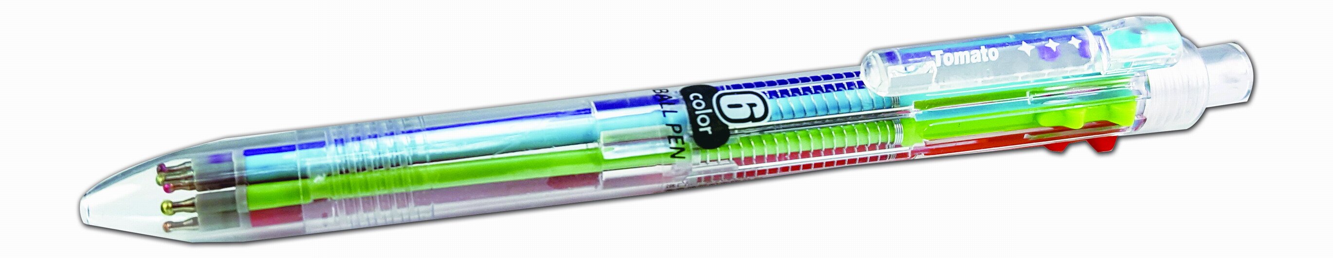 萬事捷 Tomato BL-06 6色筆(中油)