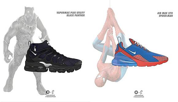 vapormax plus utility black panther