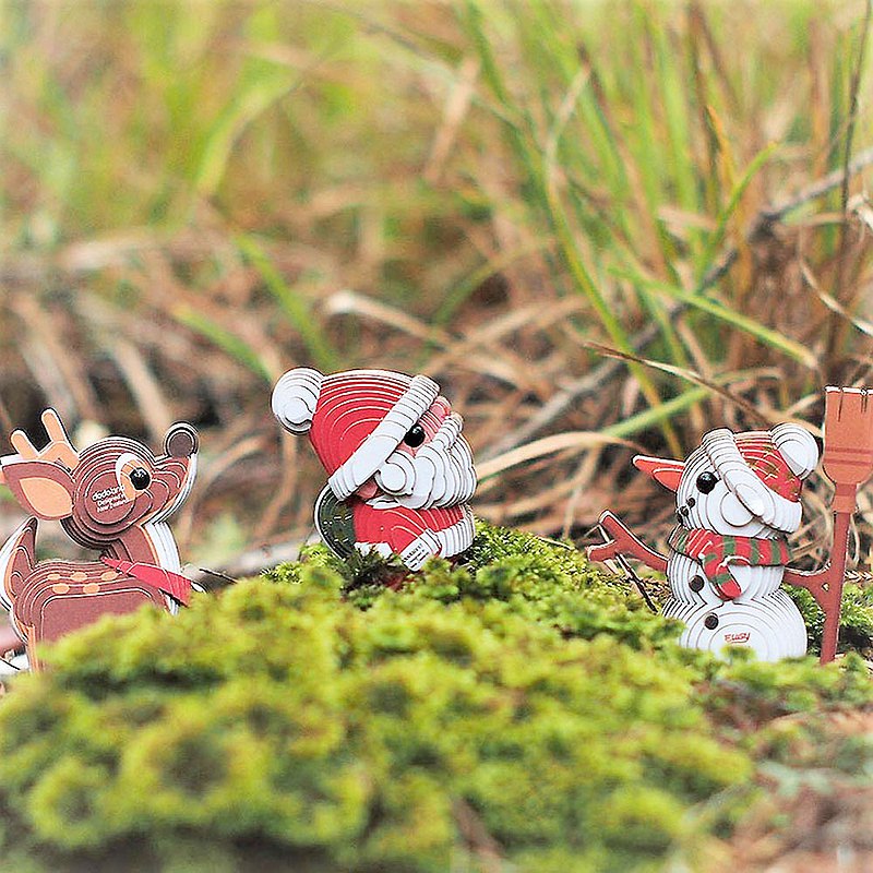 紐西蘭經典設計品牌EUGY，其專利作品 「EUGY 3D紙板拼圖」，獨家設計細節，大朋友小朋友都能體驗，具有巧思又擬真的可愛模型，創作時會心一笑，將這些栩栩如生的拼圖一一拼湊起來，用想像力發揮創造力獨