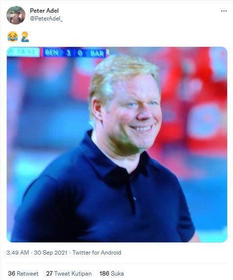 Koeman Masih Bisa Tersenyum Lihat Tim Dibantai