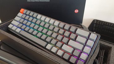 Keychron K6 超精簡 68 鍵機械式鍵盤 RGB 熱插拔軸開箱動手玩，雙模式、四系統宛如量身定做