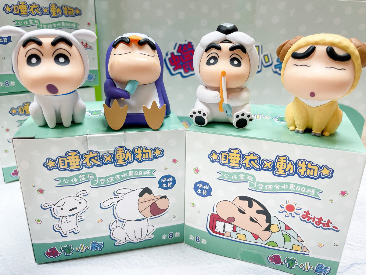 全家開賣「蠟筆小新睡衣動物公仔」！