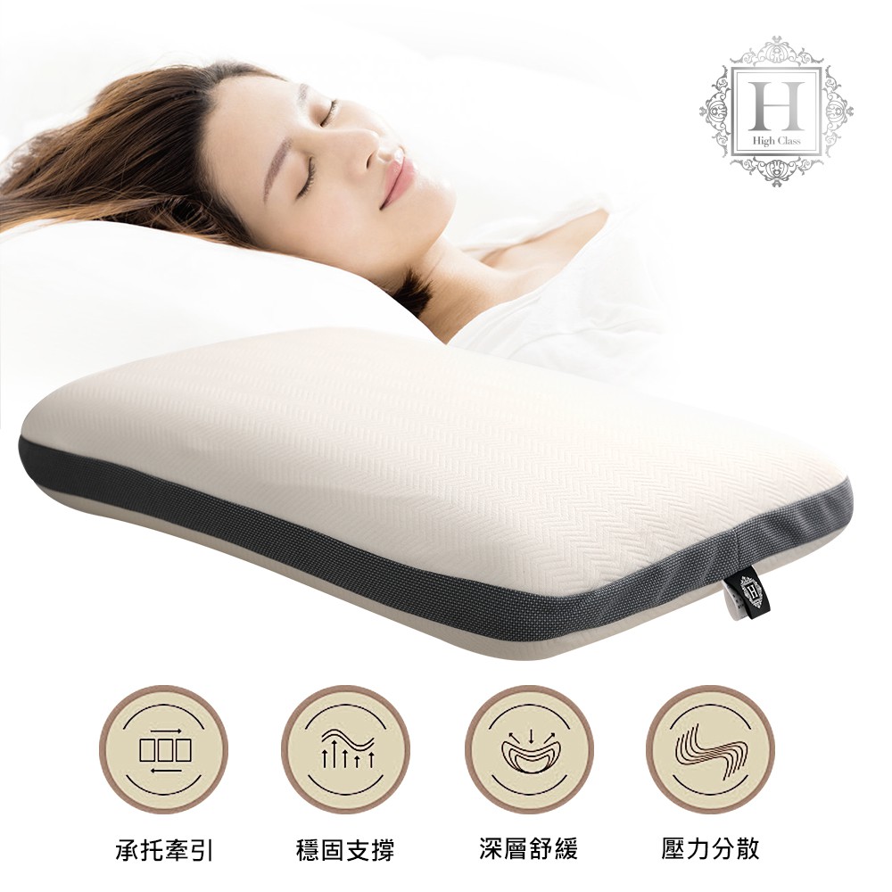 HOYA H Series 零壓力親水恆溫記憶枕-密度100D(平面型)