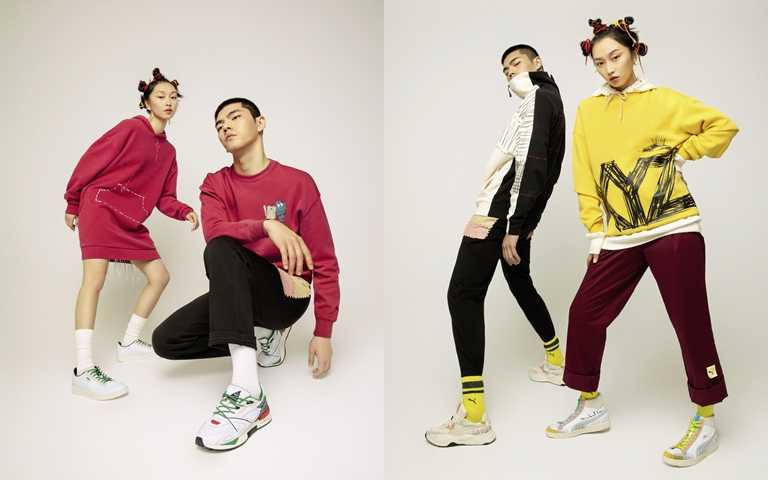 系列服裝與配件上滿滿都是創意手做細節！（圖／PUMA）