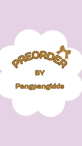 Preorder By Pangpang_kids🍞