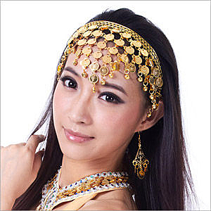 1.閃亮頭飾，增添亮眼外形n2.華麗舞蹈，美麗驚艷