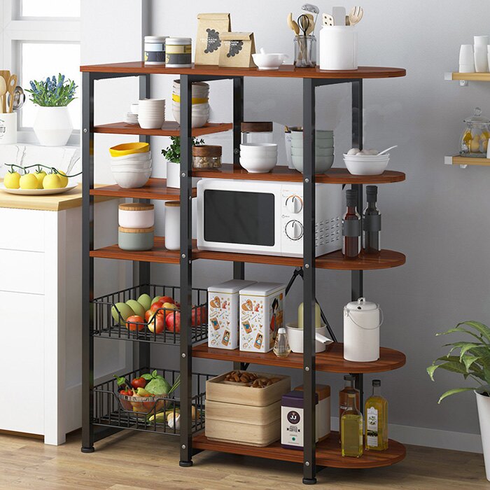 微波爐架 收納架 烤箱架 廚房家電收納 餐具碗盤收納 廚房雜物收納 儲物架