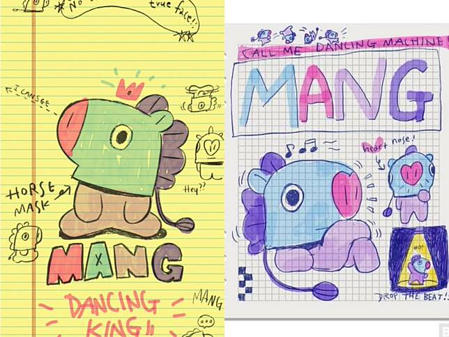 Begini 8 Karakternya Sticker Animasi Bts