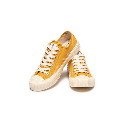 ［TellCathy 7 ］EXCELSIOR 餅乾鞋 黃白 焦糖底 帆布鞋 ES_M6017CV_YL