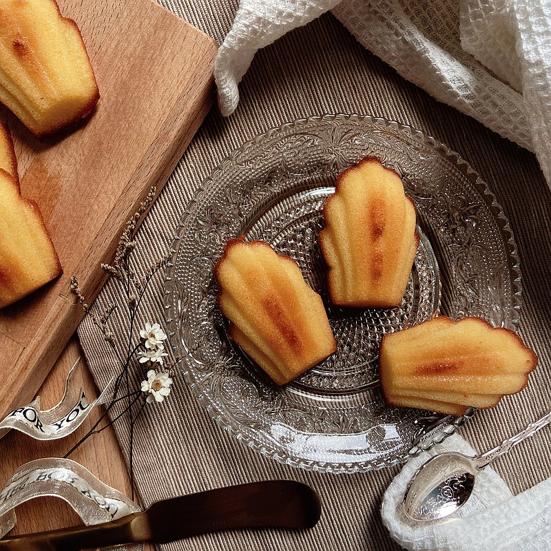 原味檸檬瑪德蓮 | 法國總統牌奶油使用 午茶好朋友