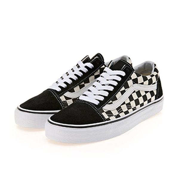 VANS - VN0A38G1P0S OLD SKOOL 黑白棋盤格 麂皮 帆布鞋 (PRIMARY CHECK)