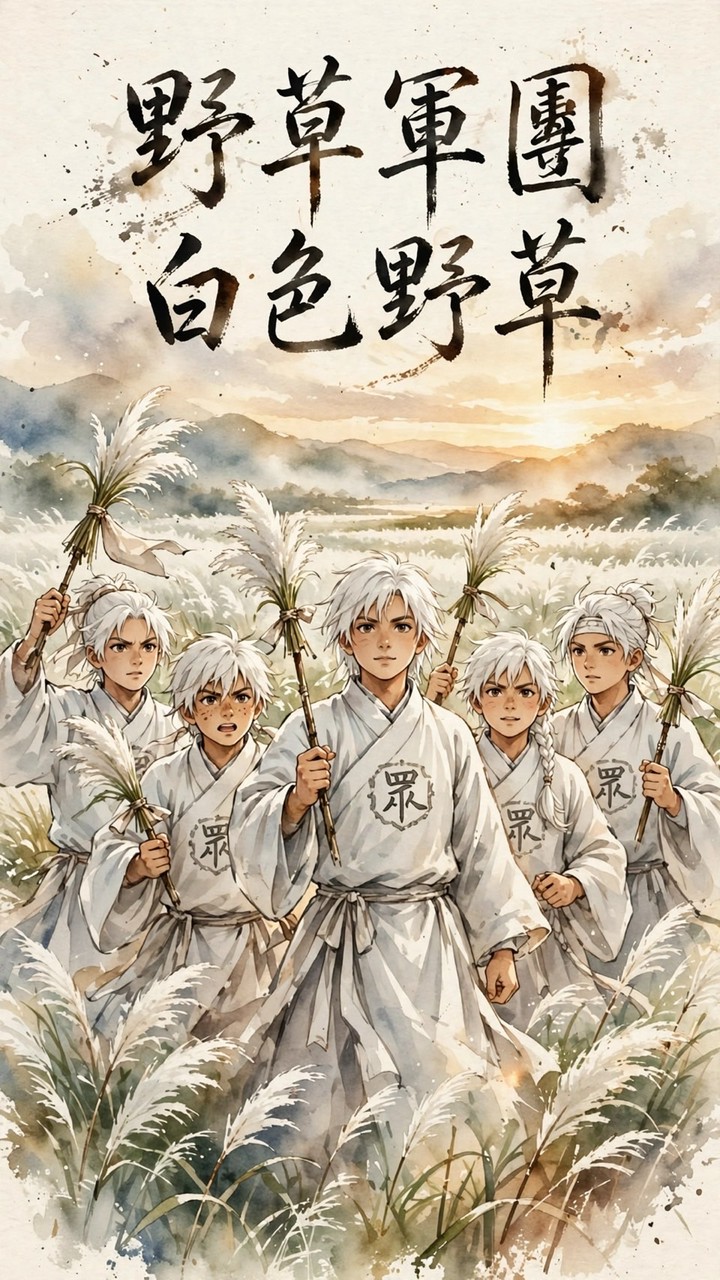 野草軍團 - 白色野草