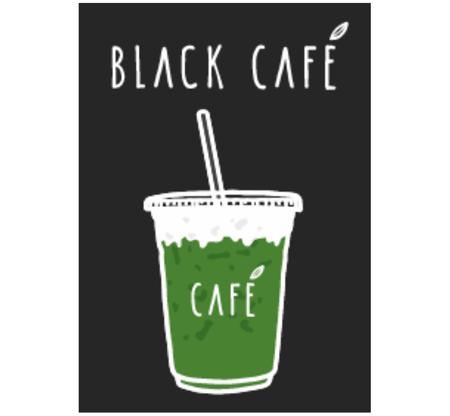 Black Cafe (Matcha)
