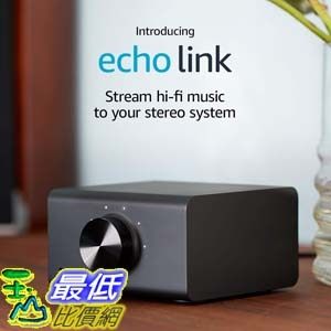 [7美國直購] Amazon Echo Link - Stream hi-fi music to your stereo system