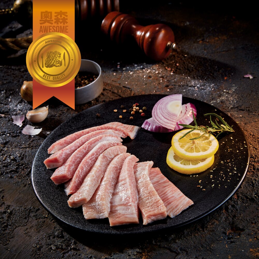 Awesome奧森精選超值組 (伊比利豬 豬肋條 200g/包10%、安格斯無骨牛小排prime 333g/包10%、伊比利豬 松阪 200g/包10%)