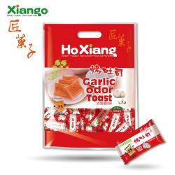 ◎40年台灣老食品廠嚴格控管流程，安心有保證。|◎超級酥、超級脆，多次反覆烘烤打造土司酥脆口感，好吃得讓人停不下來。|◎經典蒜味鹹甜香酥、鬆脆涮嘴口感、停不下來。品牌:匠菓子品牌國家:台灣類型:零食種