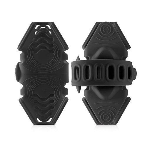 可單獨綁手機、也可附加行動電源使用n矽膠超彈力特性，通用設計可適用不同尺寸的手機、單車龍頭、行動電源