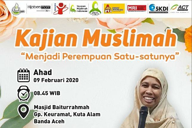 Act Aceh Gelar Kajian Muslimah Bersama Ummi Mulia Di Banda Aceh