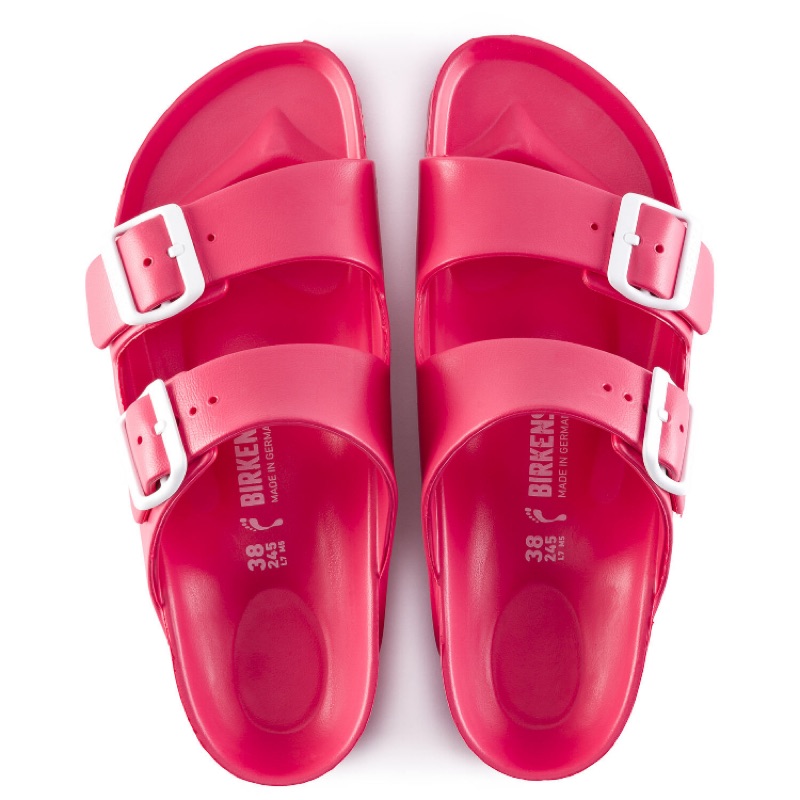 德國 BIRKENSTOCK 勃肯 EVa 防水拖鞋 二條- 珊瑚紅