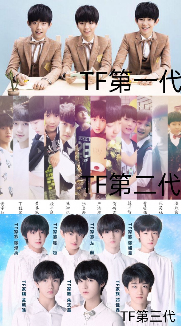 TF家族（一~三代）粉絲團