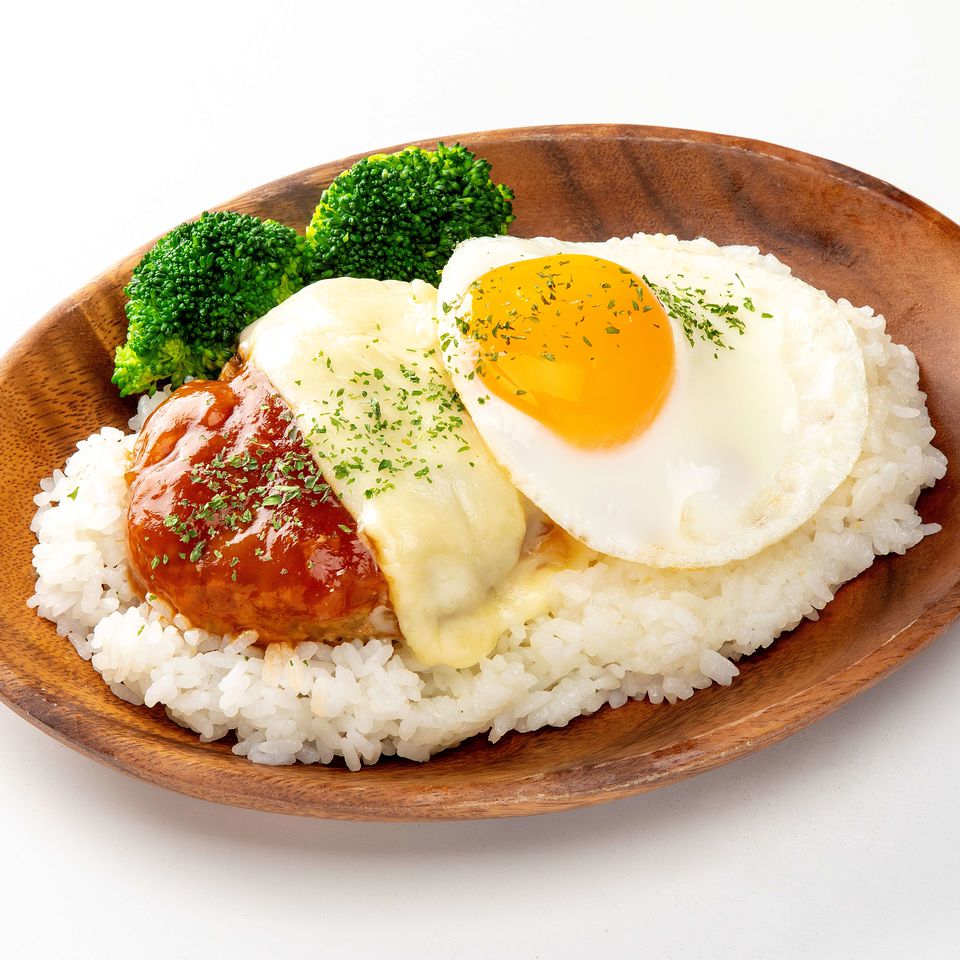 ロコモコ丼 チーズ