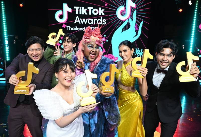 ครั้งแรกกับงานมอบรางวัลสุดยิ่งใหญ่ ‘TikTok Awards Thailand 2022’ INN