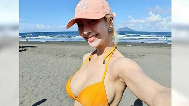 張立蕾誕下1對雙胞胎，身材依舊火辣，家暴鬧婚變，短命婚姻恐怕一年玩完。圖／翻攝自張立蕾IG