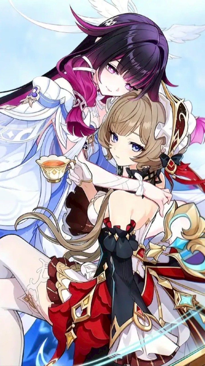 動漫原神百合傳說Hololive對戲群