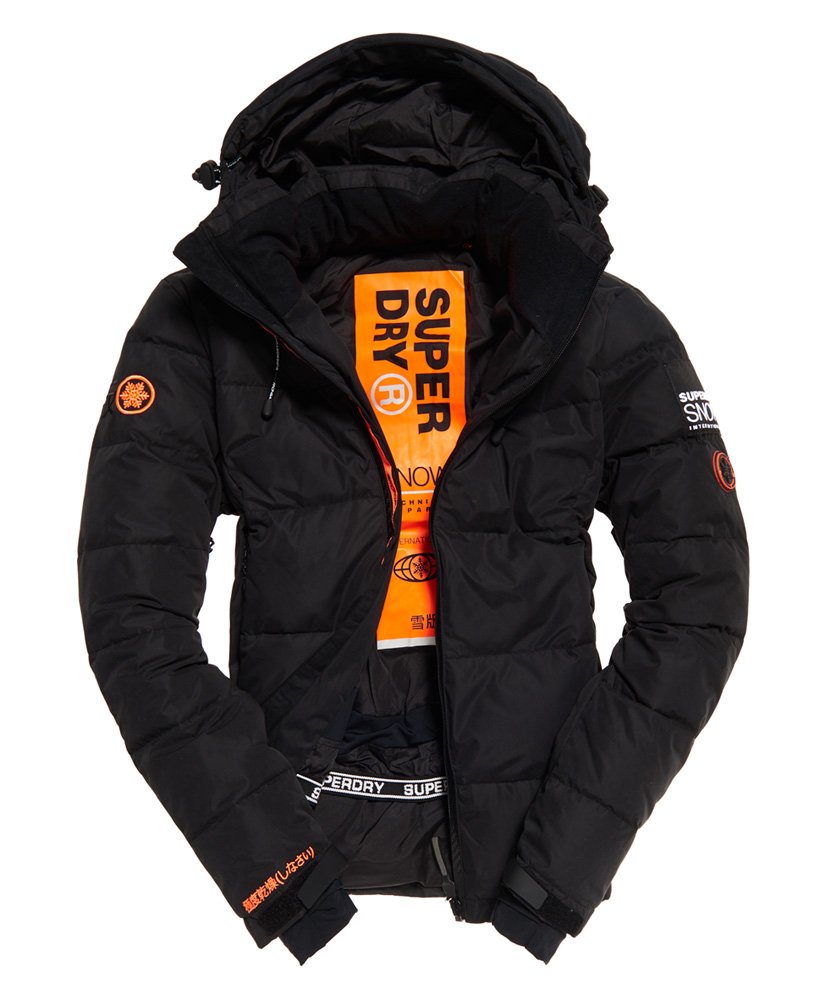 跩狗嚴選 特價代購 極度乾燥 Superdry 男款 石墨黑 羽絨衣 滑雪外套 雪衣 Ski 防水 防風 戶外運動