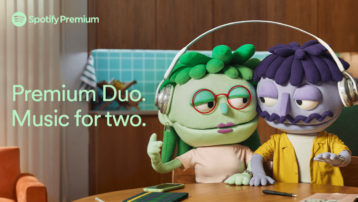 分享兩人音樂世界Spotify 推「Premium Duo」每月$198 可讓兩人使用 