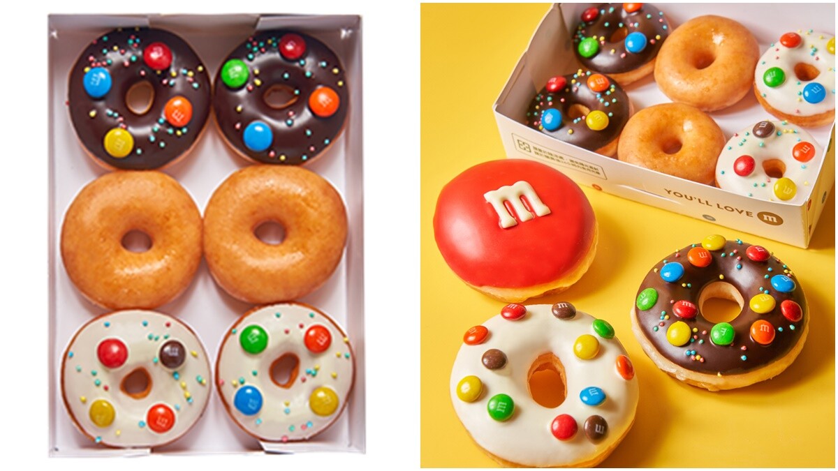 Krispy Kreme x M&amp;amp;amp;amp;M’s：夢幻糖霜絕配！全新聯名甜甜圈即將登場！