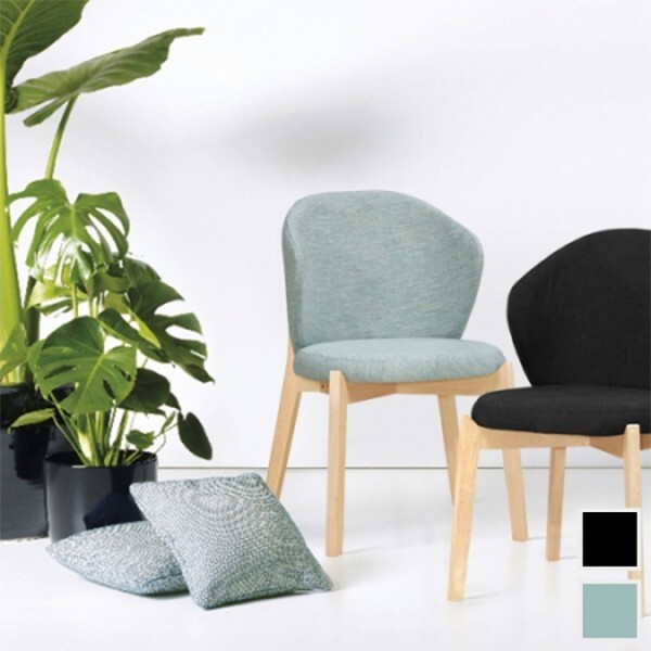 日式細膩質感木頭色舒適的坐墊清新自然橡的原木椅架提升您的居家品味