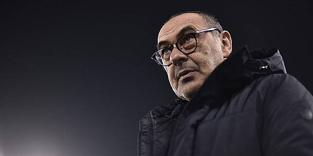 Pemain Juventus, Maurizio Sarri. (c) AP Photo